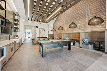 Billiards room